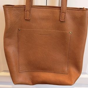 Portland Leather Goods Zippered Crossbody Tote